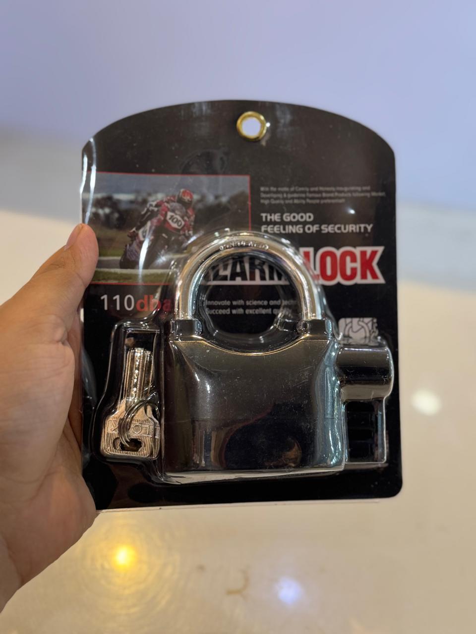 Anti-Theft Alarm Lock for Bike & Gate